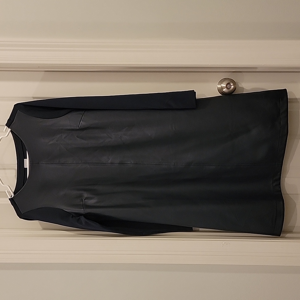 Chico's dress. Navy. Chico's size 1, regular size 10. Worn once excellent condit